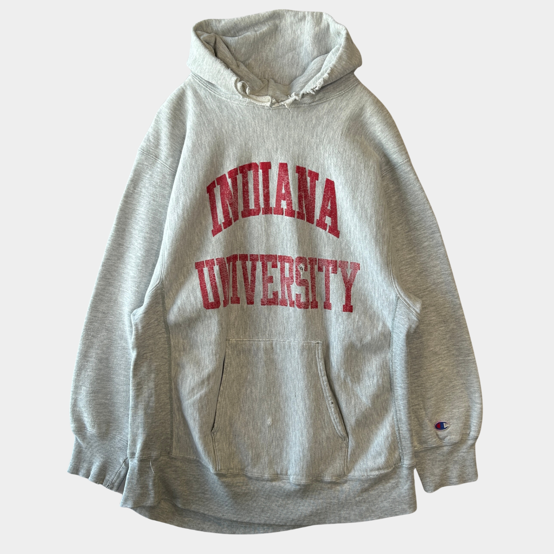 80's Champion Reverse Weave リバースウィーブ スウェットパーカー フーディー グレー(XL)/A7705R-SO