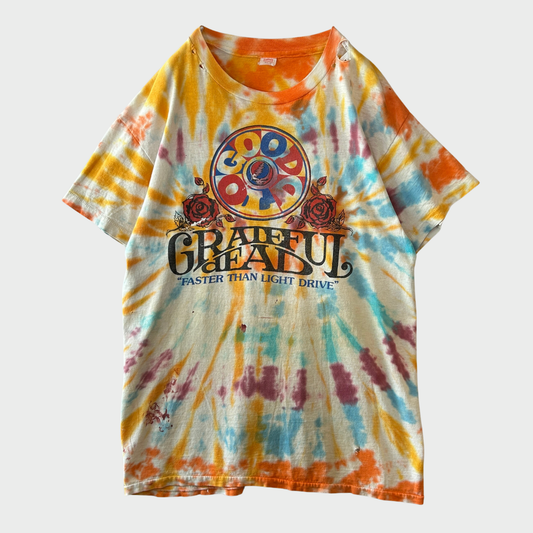 80's Hanes ヘインズ Grateful Dead グレイトフル・デッド タイダイ柄 Tシャツ /A6980T-SO