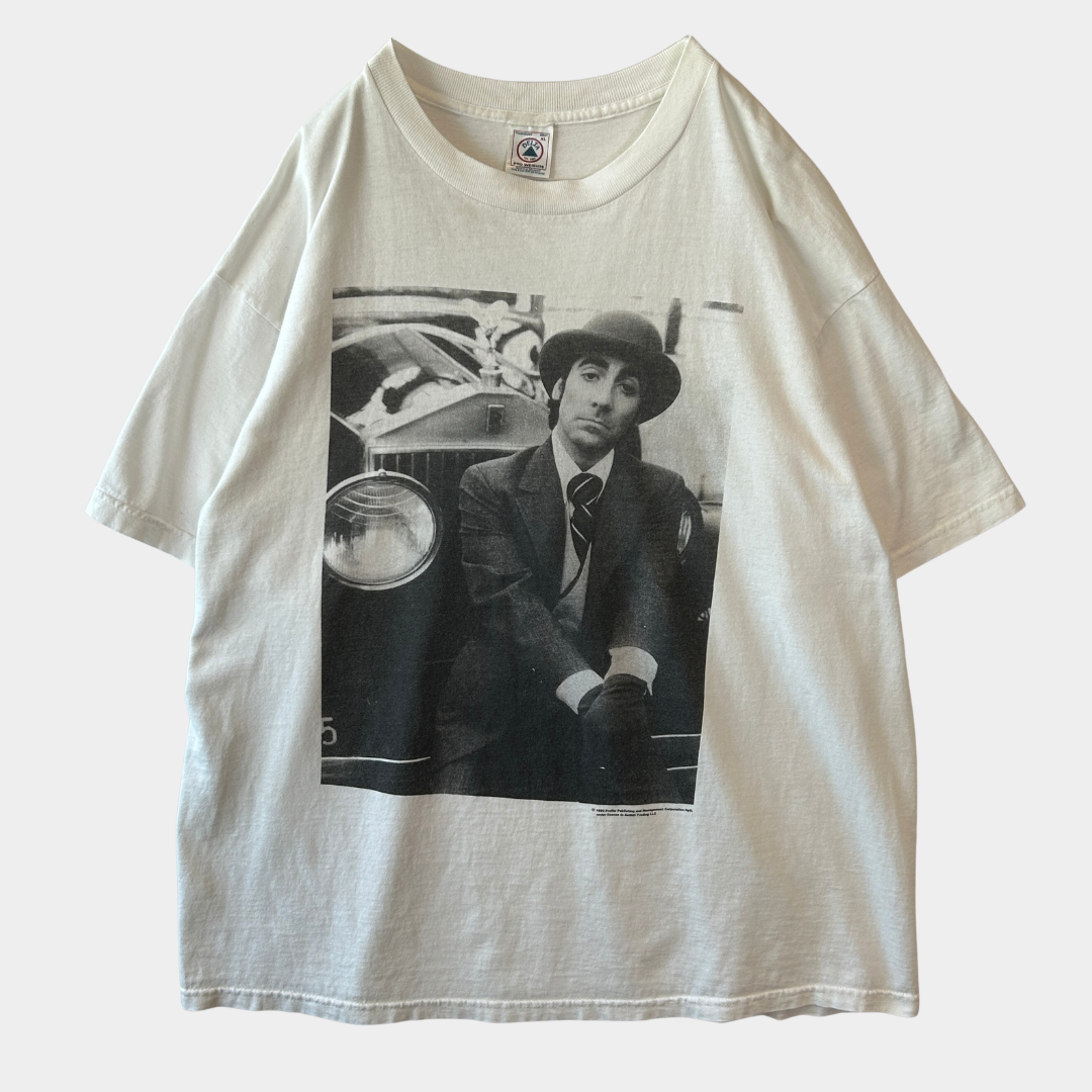 90's The Who ドラマー Keith Moon(キース・ムーン) フォトTシャツ バンドTシャツ 白(XL)/C0865T-SO