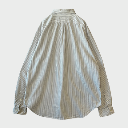 Ralph Lauren ラルフローレン "CLASSIC FIT"ストライプシャツ (XL)/A8001SH-SO