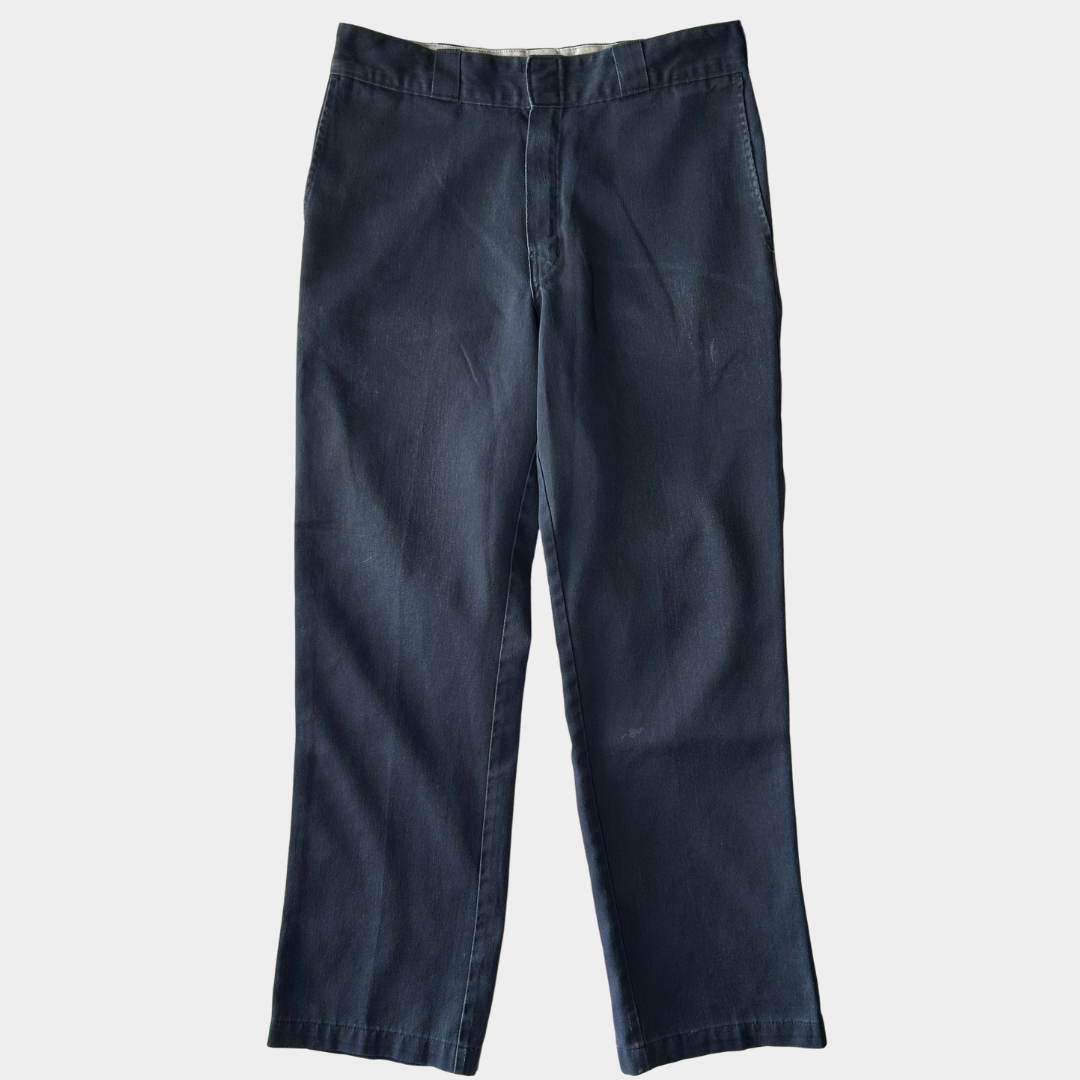 00's Dickies 874 flex チノパン ワークパンツ 紺 (サイズ不明)/C1301P-SO