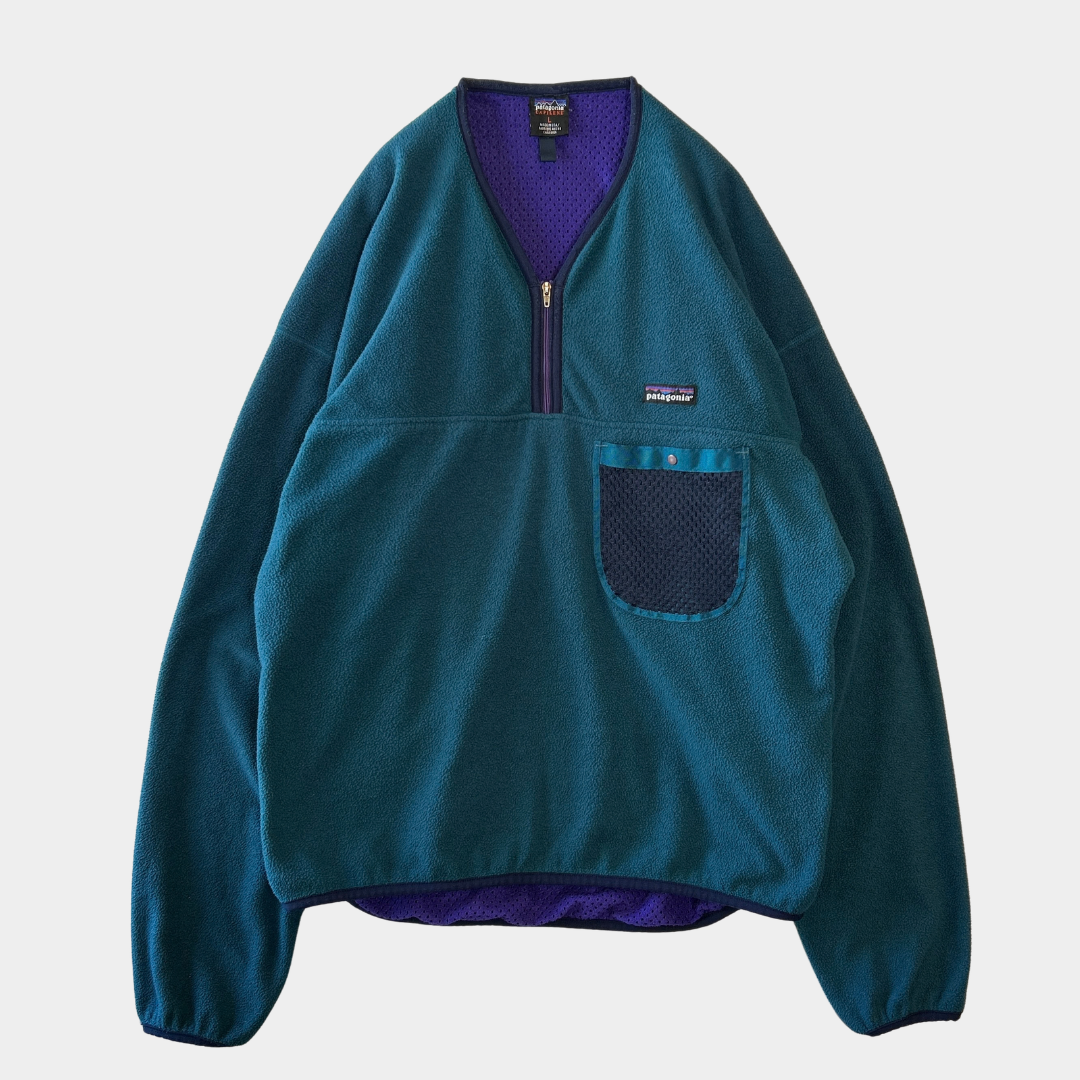 1994 Patagonia パタゴニア CAPILENE カヤック フリースプルオーバー 雪無しタグ((L)/A5769F-SO