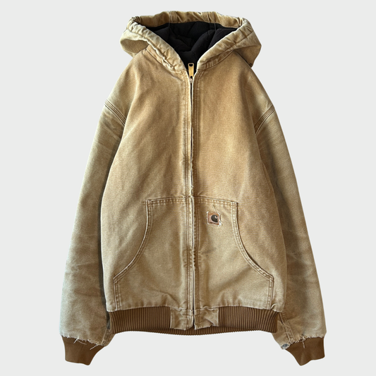 00's Carhartt カーハート アクティブジャケット ベージュ系 (サイズ不明)/A9798J-SO