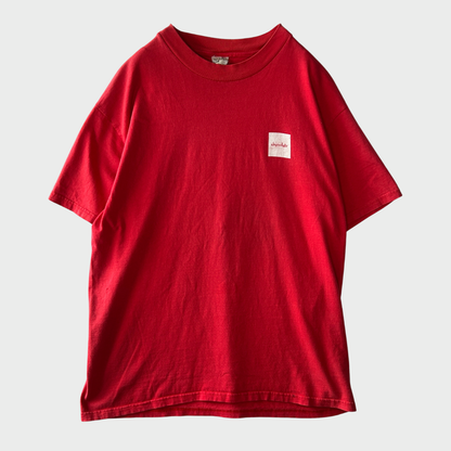 90's chocolate チョコレート Tシャツ 赤 (L)/B3736T-SO