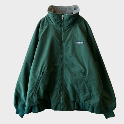 90's LANDS'END ランズエンド スコールジャケット 緑 (L) /A8961O-SO