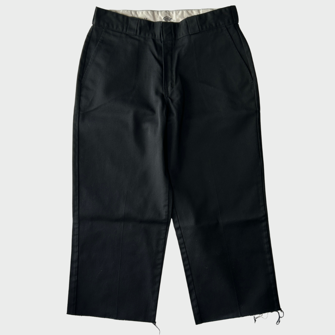 00's Dickies Loose Fit ディッキーズ チノパン ワークパンツ 黒 (34×30)/B4008P-SO