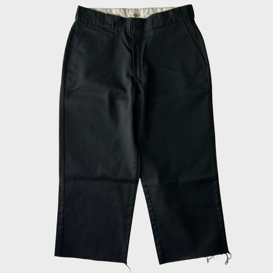 00's Dickies Loose Fit ディッキーズ チノパン ワークパンツ 黒 (34×30)/B4008P-SO