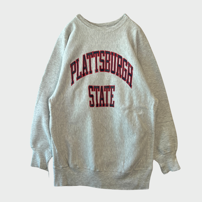 90's  Campion  Reverse Weave リバースウィーブ PLATTSBURGH STATF グレー XXL /A8178S-SO