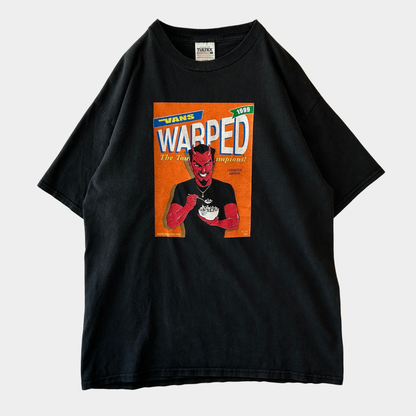 90's Vans Warped Tour '99 ワープドツアー Tシャツ フェス スケート coop Tultex(XL)/C1295T-SO