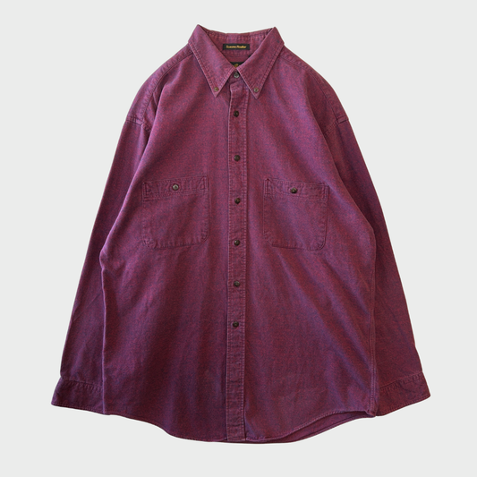 90's  Eddie Bauer  Sonoma Heather ネルシャツ ボルドー L /A8401SH-SO