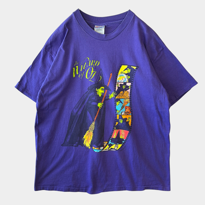 90's Hanes オズの魔法使い "西の悪い魔女” Tシャツ パープル(XL)/B3459T-SO