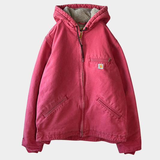 00's Carhartt カーハート シエラジャケット レディース ピンク系 (M)/A9791J-SO