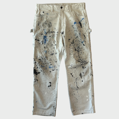 00's Dickies ディッキーズ ペインター ワークパンツ 白 /B3942P-SO