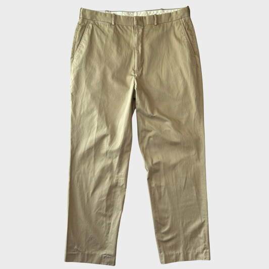 00's Ralph Lauren ラルフローレン ポロチノ PRESTON PANT ベージュ (36) /A9070P-SO