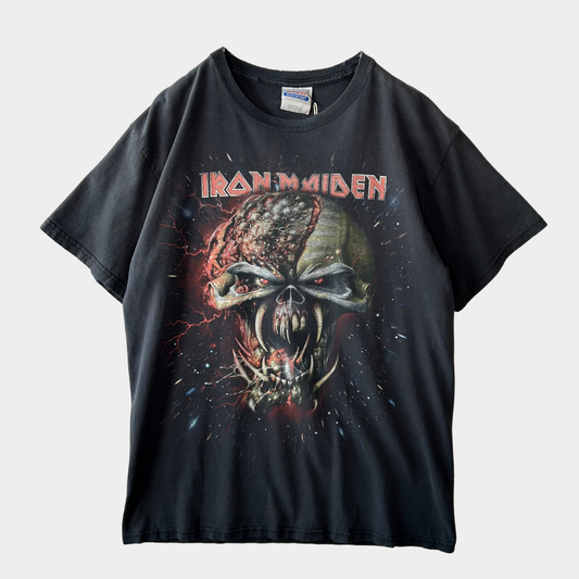 00's IRON MAIDEN アイアンメイデン ツアーTシャツ 黒(M)/A6480T-SO