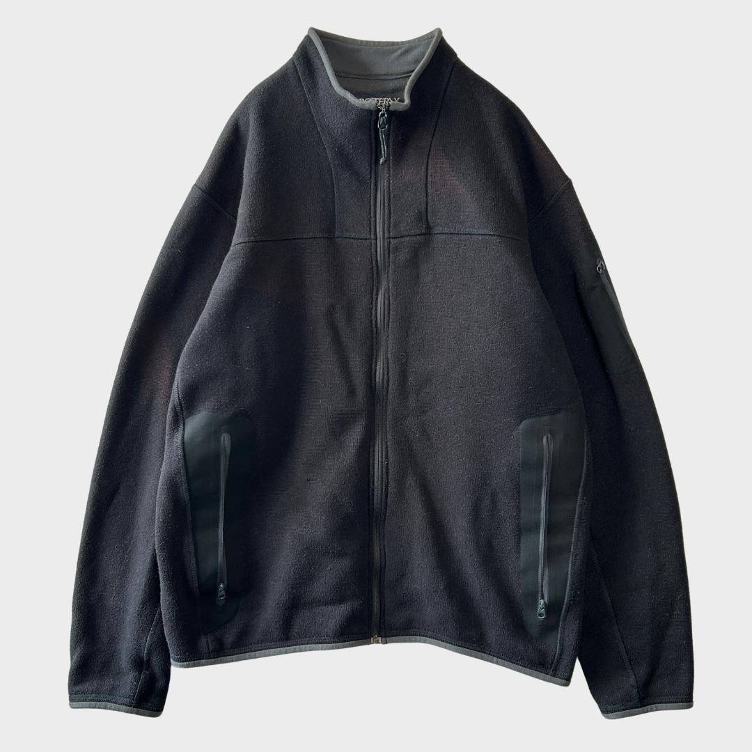 ARC'TERYX アークテリクス コバートカーディガン フリースジャケット POLARTEC ポーラテック ブラック (L) /B4261F-SO