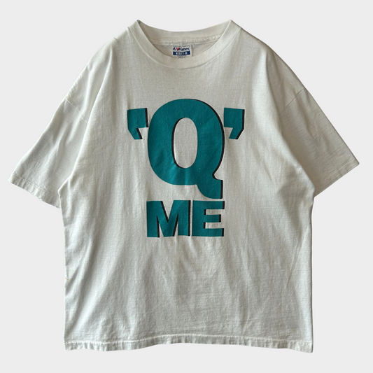 90's Hanes Don Q "クリスタル" アルコールTシャツ 白 (XL)/B2112T-SO