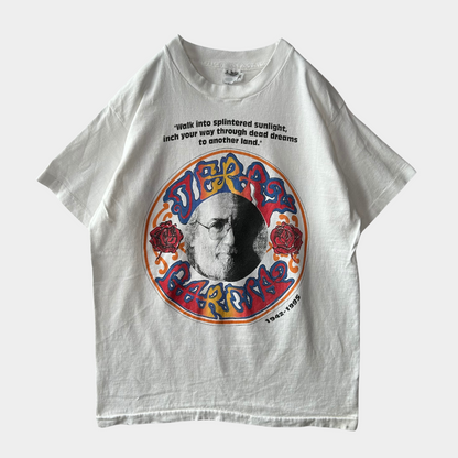 90's Grateful Dead グレイトフル・デッド Jerry Garcia Tシャツ 追悼 白(M)/A6942T-SO