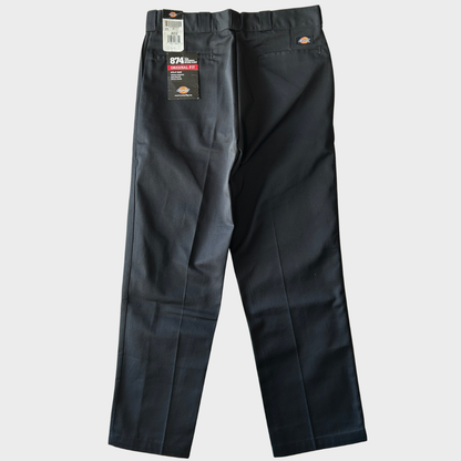 00's Dickies ディッキーズ 874 ワークパンツ フラッシャー付き ブラック (36×32)/B1045P-SO