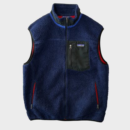 00's Patagonia retro x vest パタゴニア レトロ X ベスト フリース ネイビー (L)/A1537V-SO