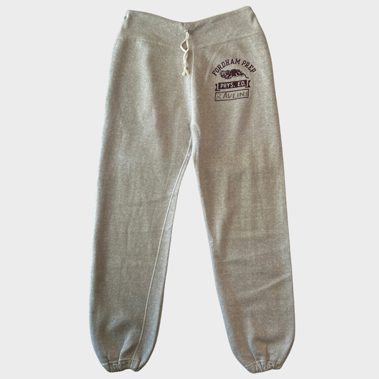 70's Champion チャンピオン FORDHAM PREP PHYS.ED. ハイスクール スウェットパンツ グレー (L) /B4224P-SO