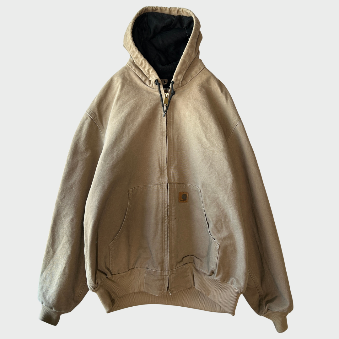 00's Carhartt カーハート アクティブジャケット ベージュ系 (XL)/A9608J-SO
