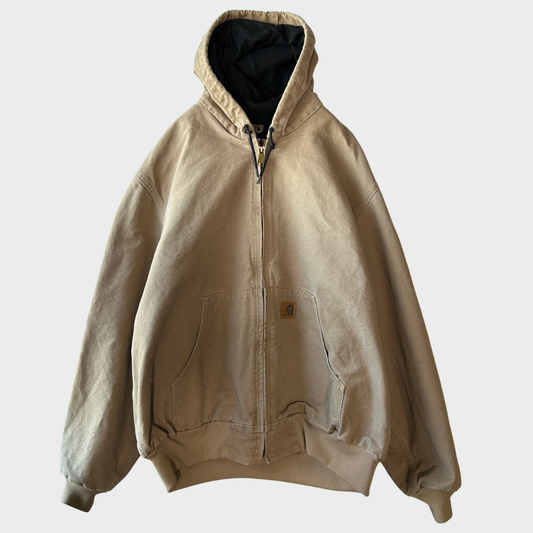 00's Carhartt カーハート アクティブジャケット ベージュ系 (XL)/A9608J-SO