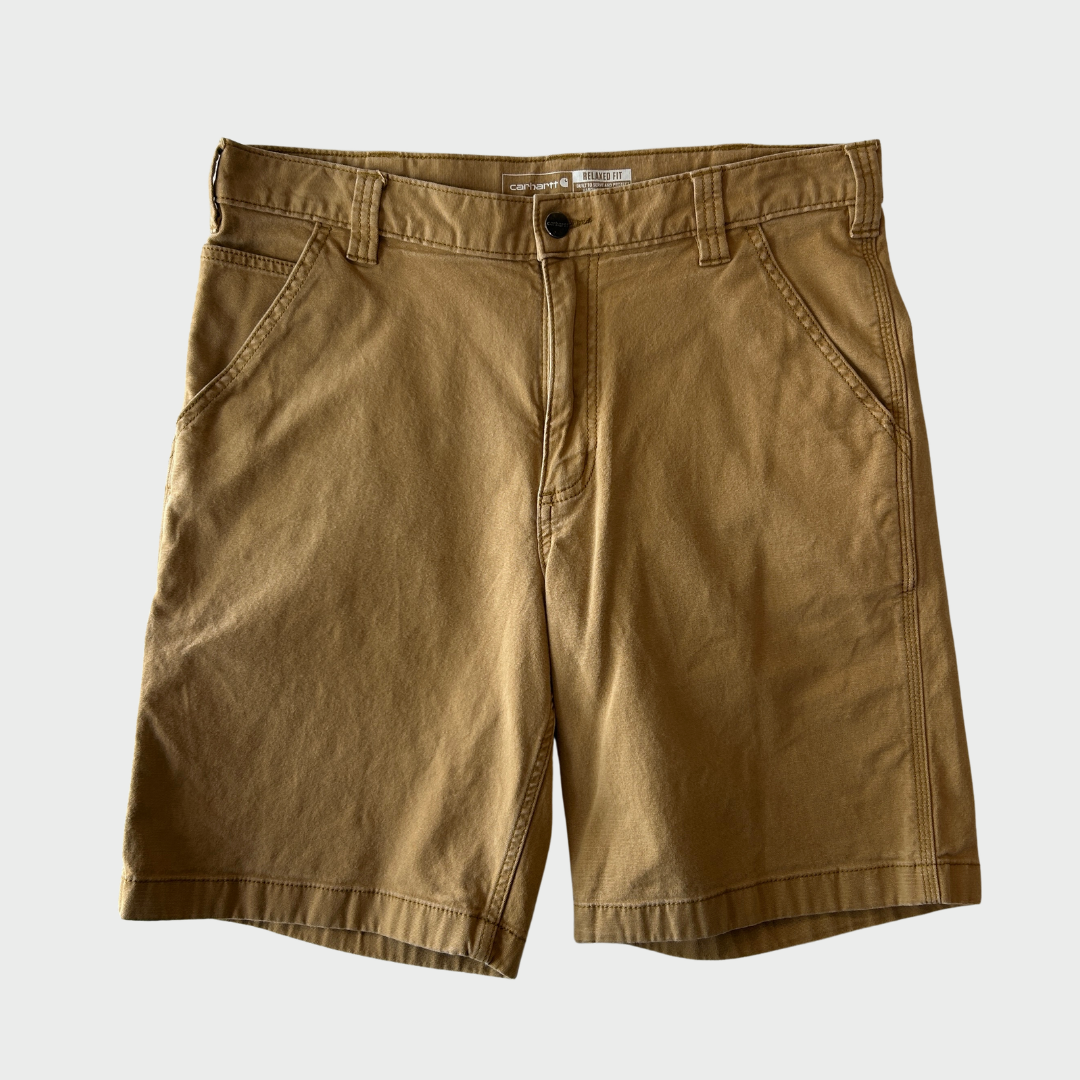 00's Carhartt カーハート Rugged Flex Rigby Short CANVAS WARK SHORT ダック ハーフパンツ B25 Hickory