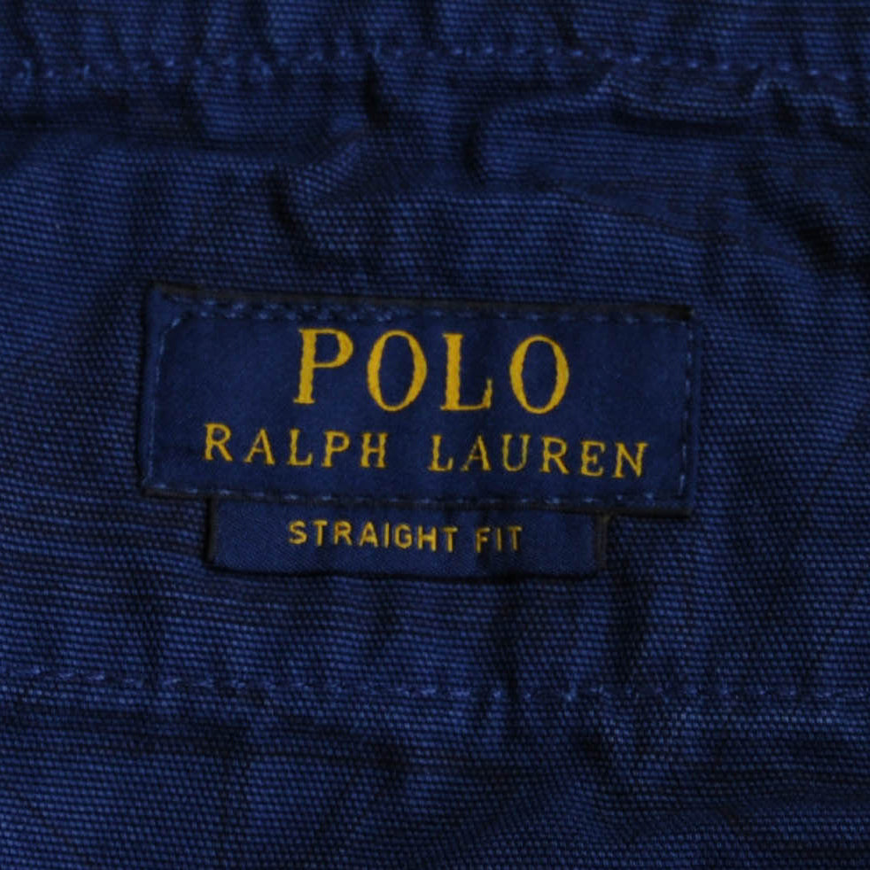 POLO RALPH LAUREN ストライプデニムショートパンツ 紺(36)/A3909-SO