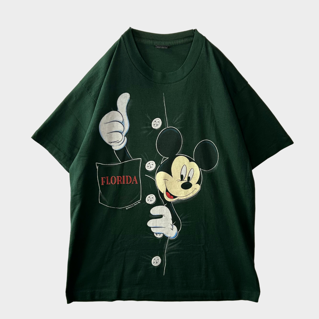 90's DISNEY MICKEY MOUSE "FLORIDA" (L)/B2056T-SO