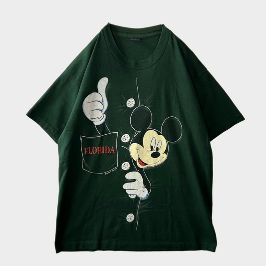 90's DISNEY MICKEY MOUSE "FLORIDA" (L)/B2056T-SO