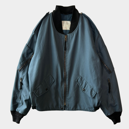 90's Royal Canadian Air Force カナダ軍 フライトジャケット タイプIII (M~L)/C1465J-SO