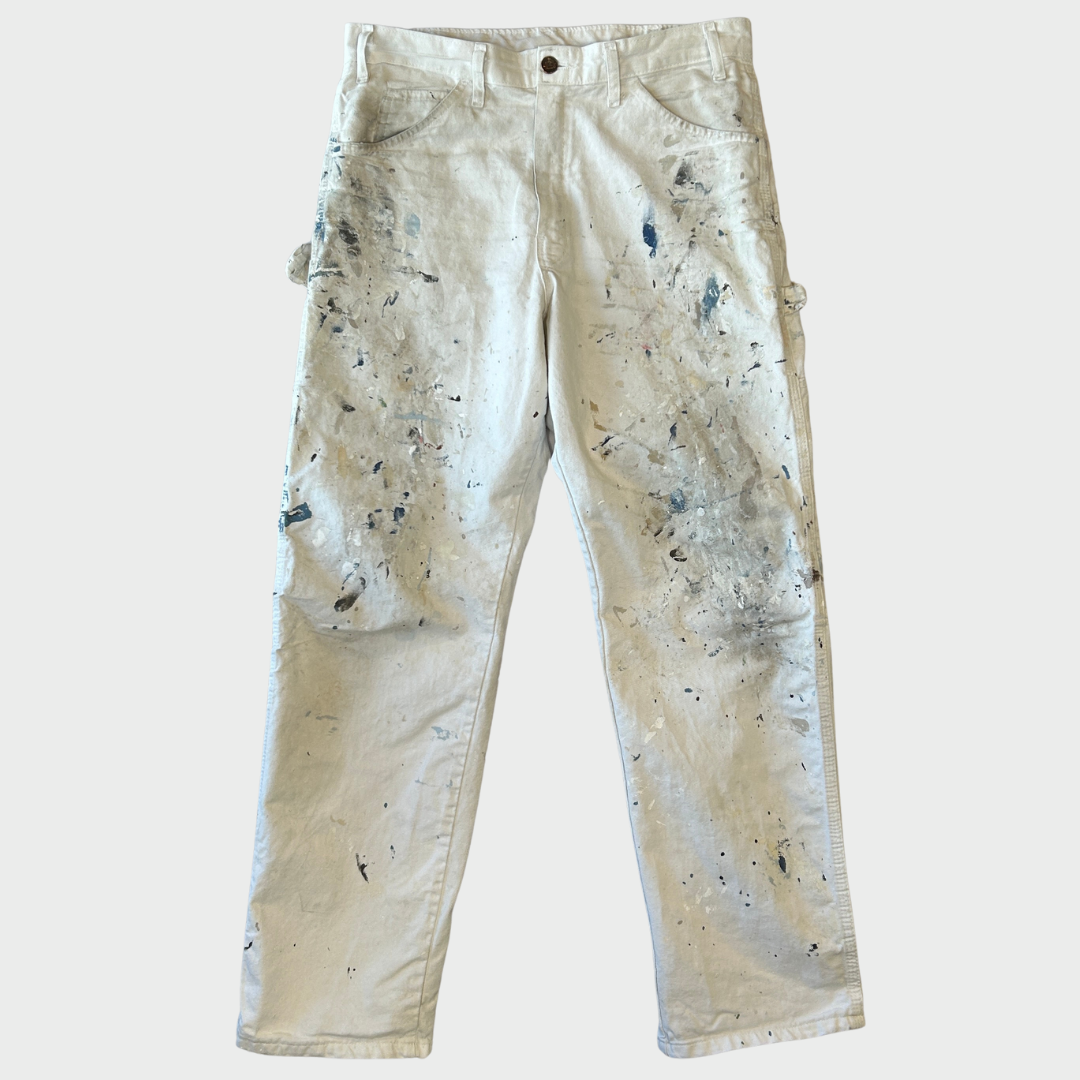 Dickies ディッキーズ Dunn-Edwards ペインターパンツ 白 ホワイト (W32/L30) /C0124P-SO