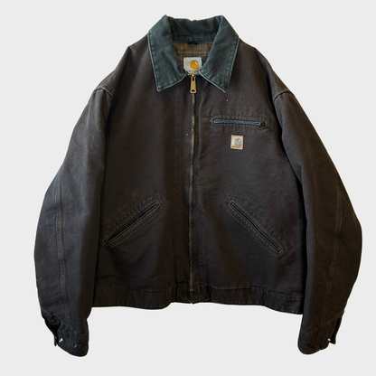 00's Carhartt カーハート デトロイトジャケット J97 DKB ダークブラウン (XL) /A9795J-SO