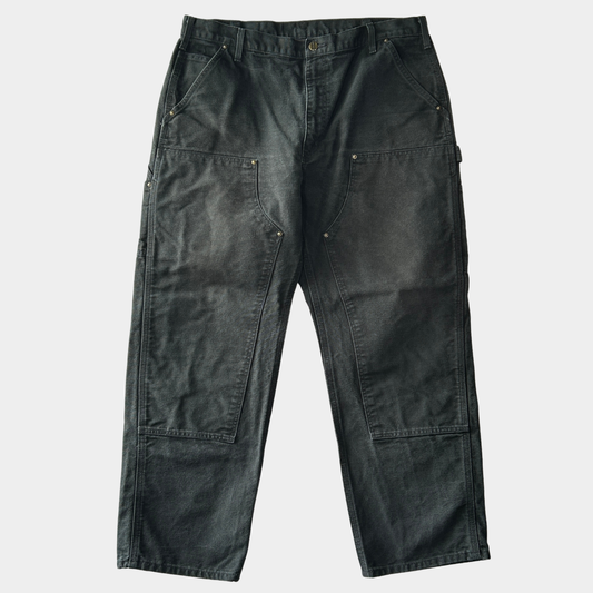 00's carhartt double knee pants カーハート ダブルニー パンツ ブラック(38 30)/A8360P-SO