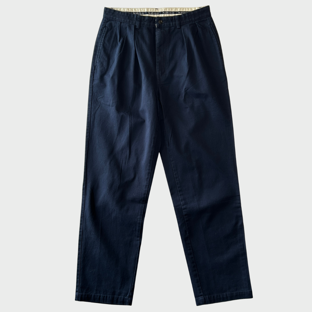 Polo Ralph Lauren ラルフローレン ポロチノ 2タックチノパン ネイビー(33×34)/A9217P-SO