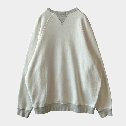 Polo by Ralph Lauren ラルフローレン オーバーサイズスウェット アイボリー/ヘザーグレー(XL)/C0278S-SO