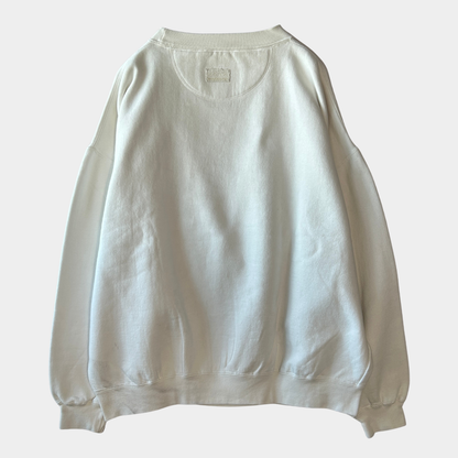 00's Gear CNN ニュースチャンネル スウェットシャツ 白 (XL)/B1256S-SO