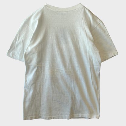 80's Disney ミッキーマウス シングルステッチ プリントtシャツ白(M)/B3462T