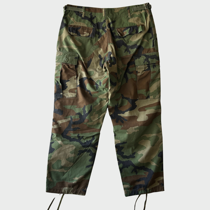 00's U.S.ARMY "HOT Weather"ウッドランドカモ コンバットカーゴパンツ/B2343P-SO