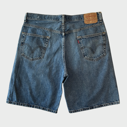 00's Levi's 550 リーバイス デニム ハーフパンツ 青 (w36)/B2811P-SO