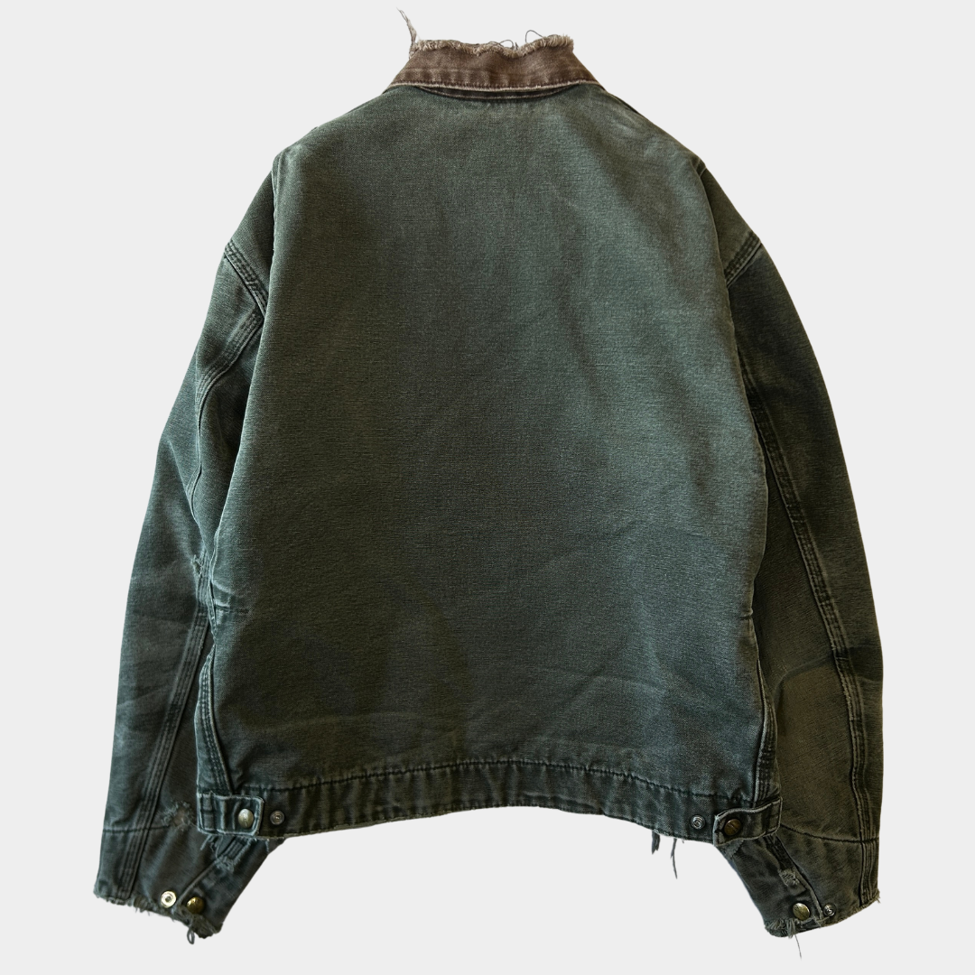 00's Carhartt カーハートJ97 MOS デトロイトジャケット モスグリーン 00's Carhartt カーハートJ97 MOS デトロイトジャケット モスグリーン