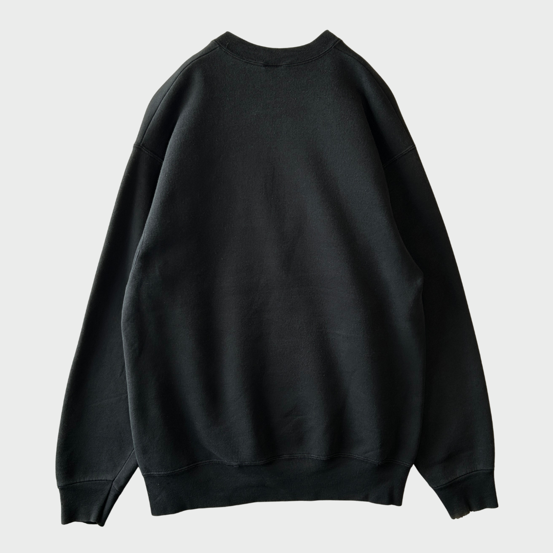90's FRUIT OF THE LOOM マクドナルド アドバタイジング スウェット 企業系 ブラック(L)/B4135R-SO