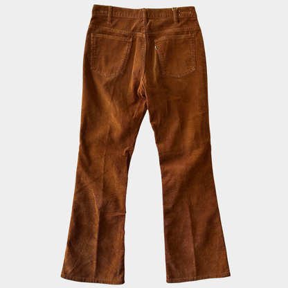 70's Levi's リーバイス 646 コーデュロイパンツ フレアパンツ ブラウン(W31L32)/C1428P-SO