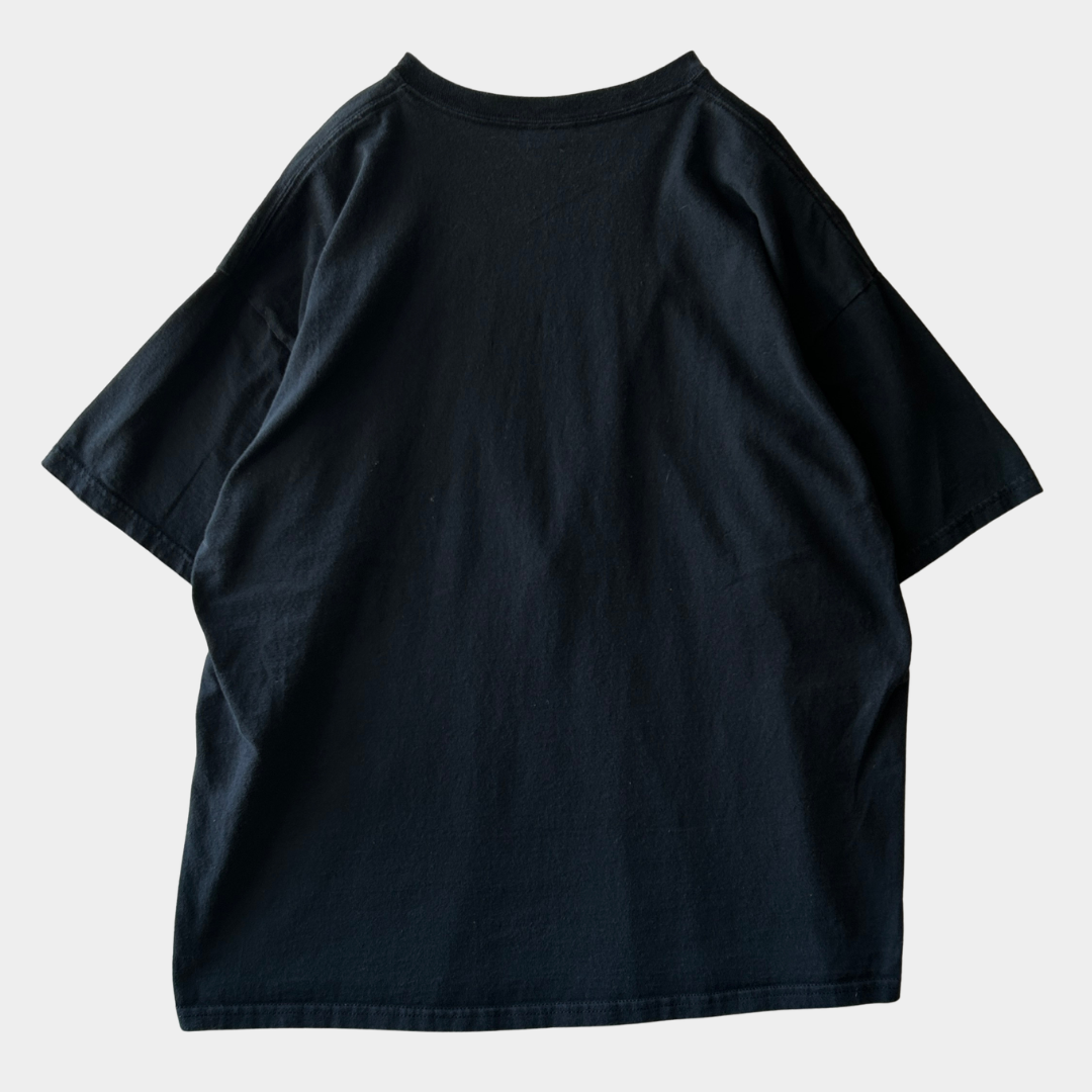 00's GILDAN Las Vegas "I LIVE Bi Poler Women" ジョークTシャツ 黒 (XL)/C1073T-SO