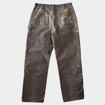 carhartt double knee pants カーハート ダブルニーパンツ ブラウン (32 32)/A8374P-SO