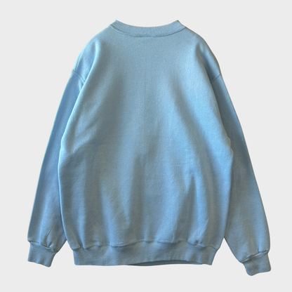 90's Tultex SAILOR MOON セーラームーン アニメ Anime スウェット 水色 (L) /C0140S-SO