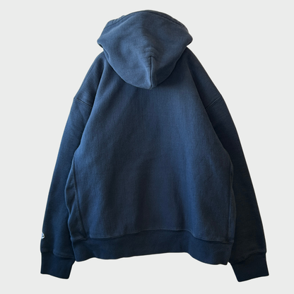 00's Campion Reverse Weave リバースウィーブ GEORGETOWN カレッジ フーディー ネイビー(XL) /A8134S-SO