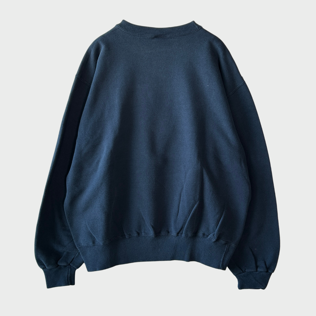 90's Champion チャンピオン カレッジスウェット "NOTREDAME" ネイビー (XL)/B1574S-SO