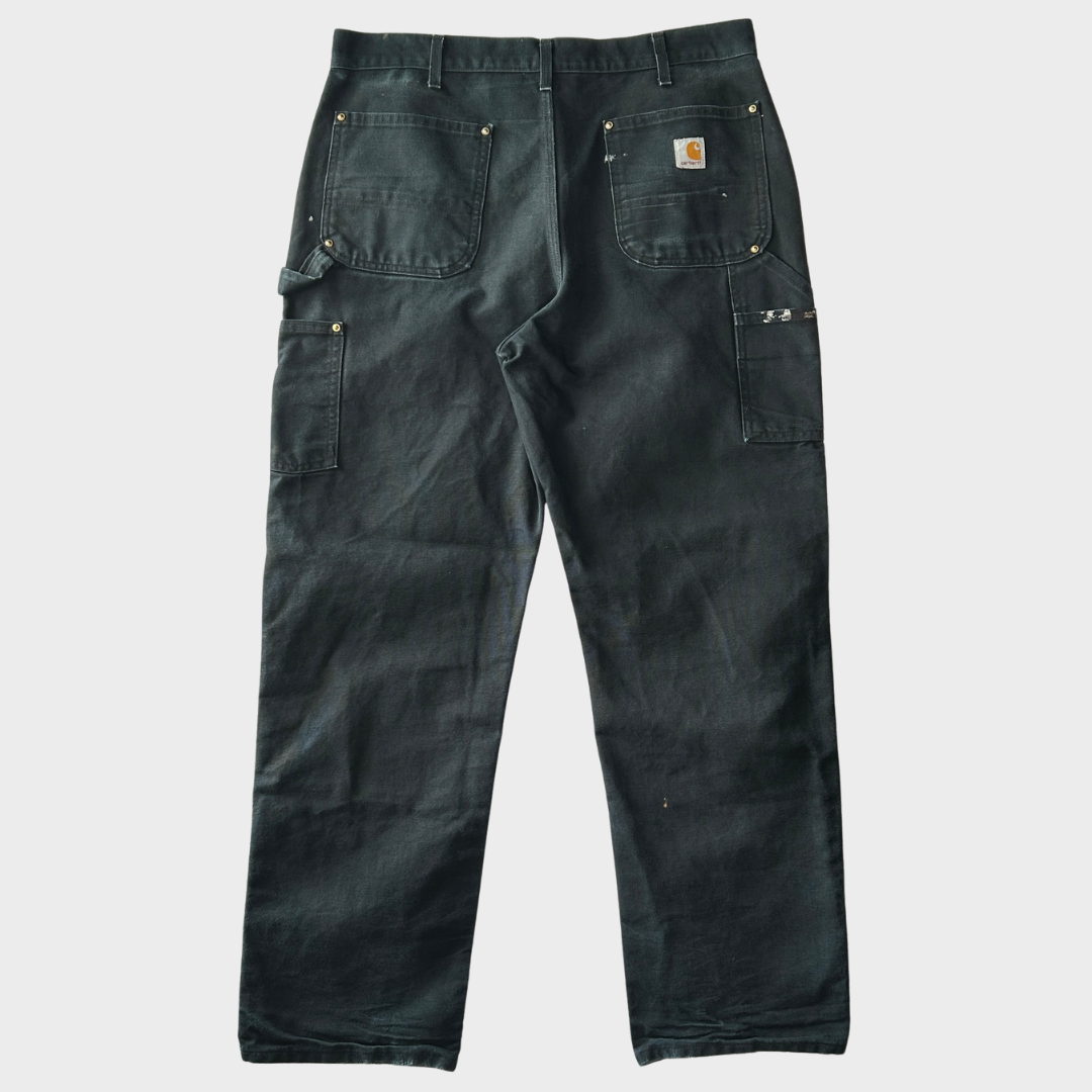 00's Carhartt カーハート ダブルニー ブラック (36×32)/A8365P-SO